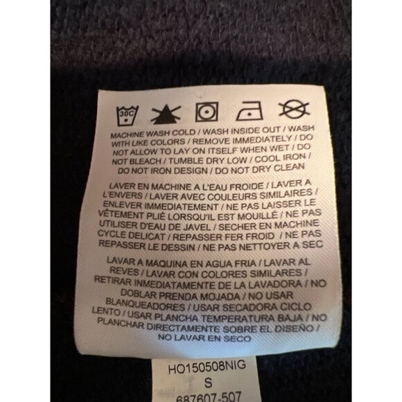 Nike Sportswear Track & Field Crop Long Sleeve Purple Sweatshirt Women's Small - Picture 9 of 9